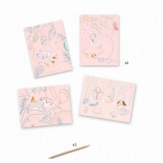 Láminas para Raspar Picnic - Djeco2