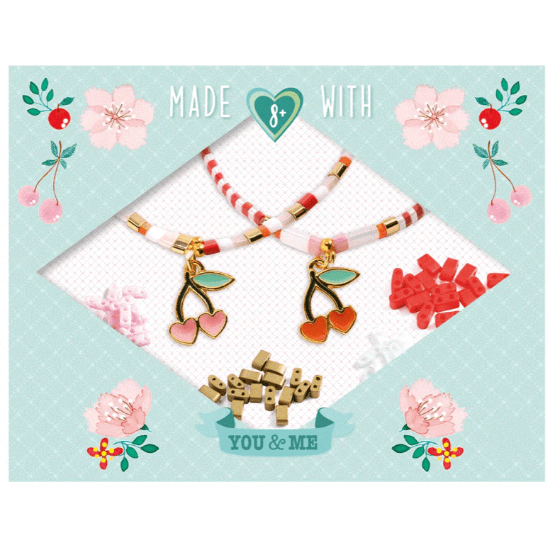 Hazlo Tu Mismo Pulseras Duo Cerezas - Djeco2