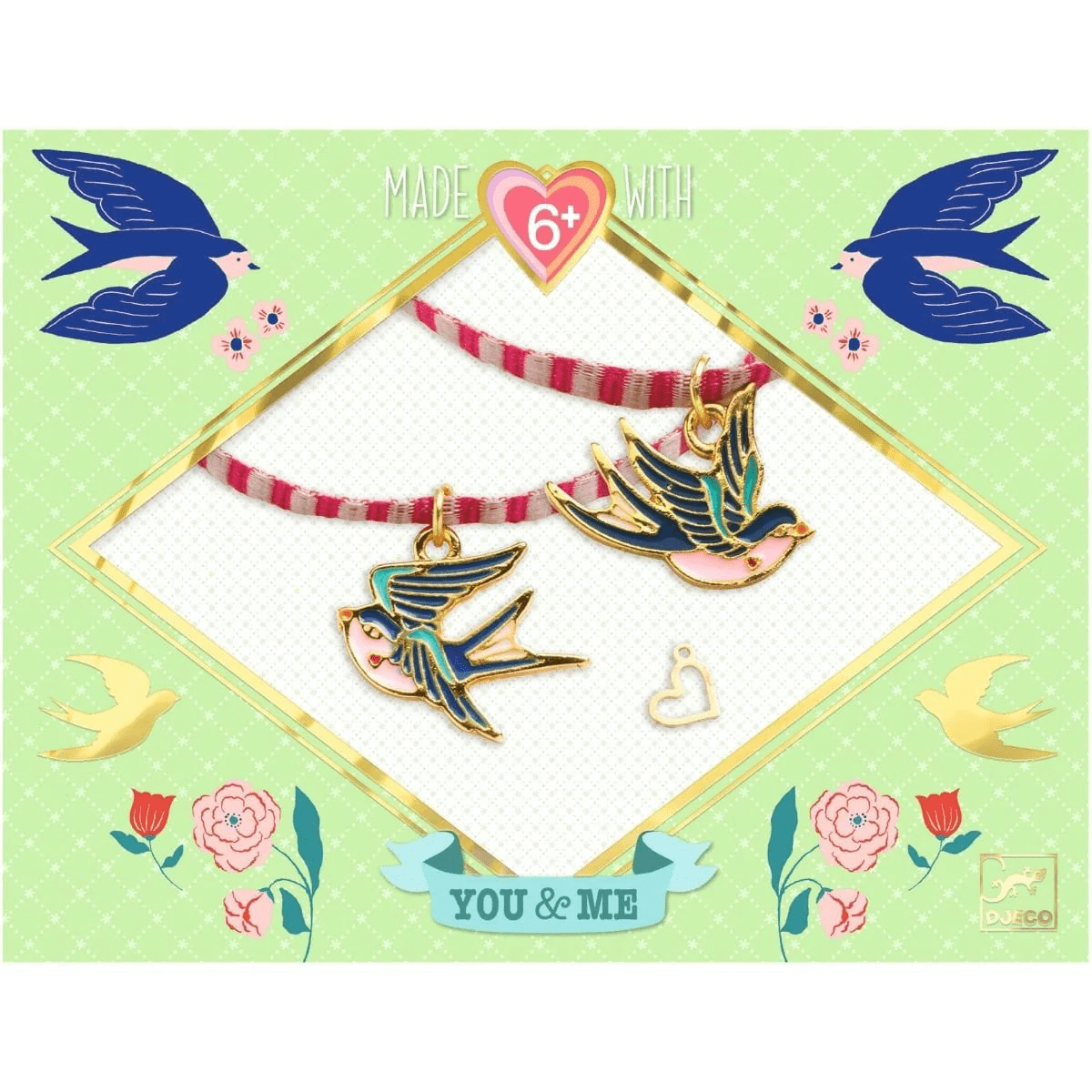 Hazlo Tu Mismo Pulseras Duo Cintas de Pájaro - Djeco4