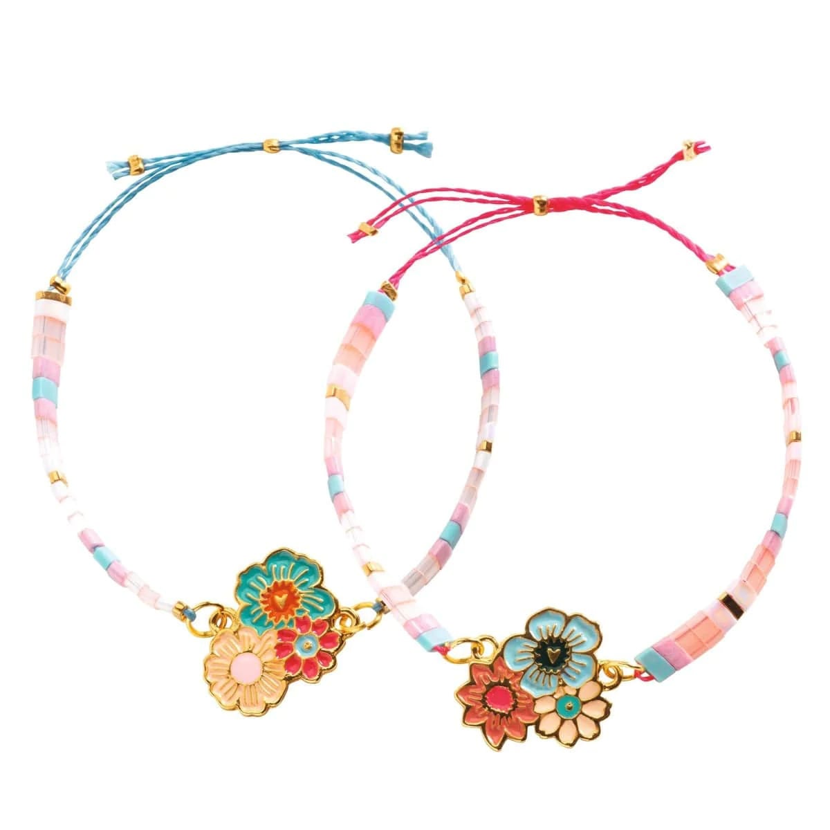 Hazlo Tu Mismo Pulseras Duo Flores - Djeco2