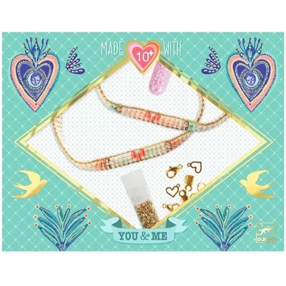 Hazlo Tu Mismo Pulseras Duo Miyuki y Corazones - Djeco2