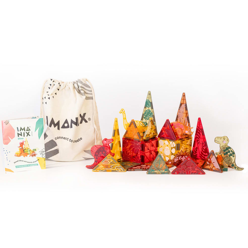 Imanix Dino 30 Piezas - Braintoys3