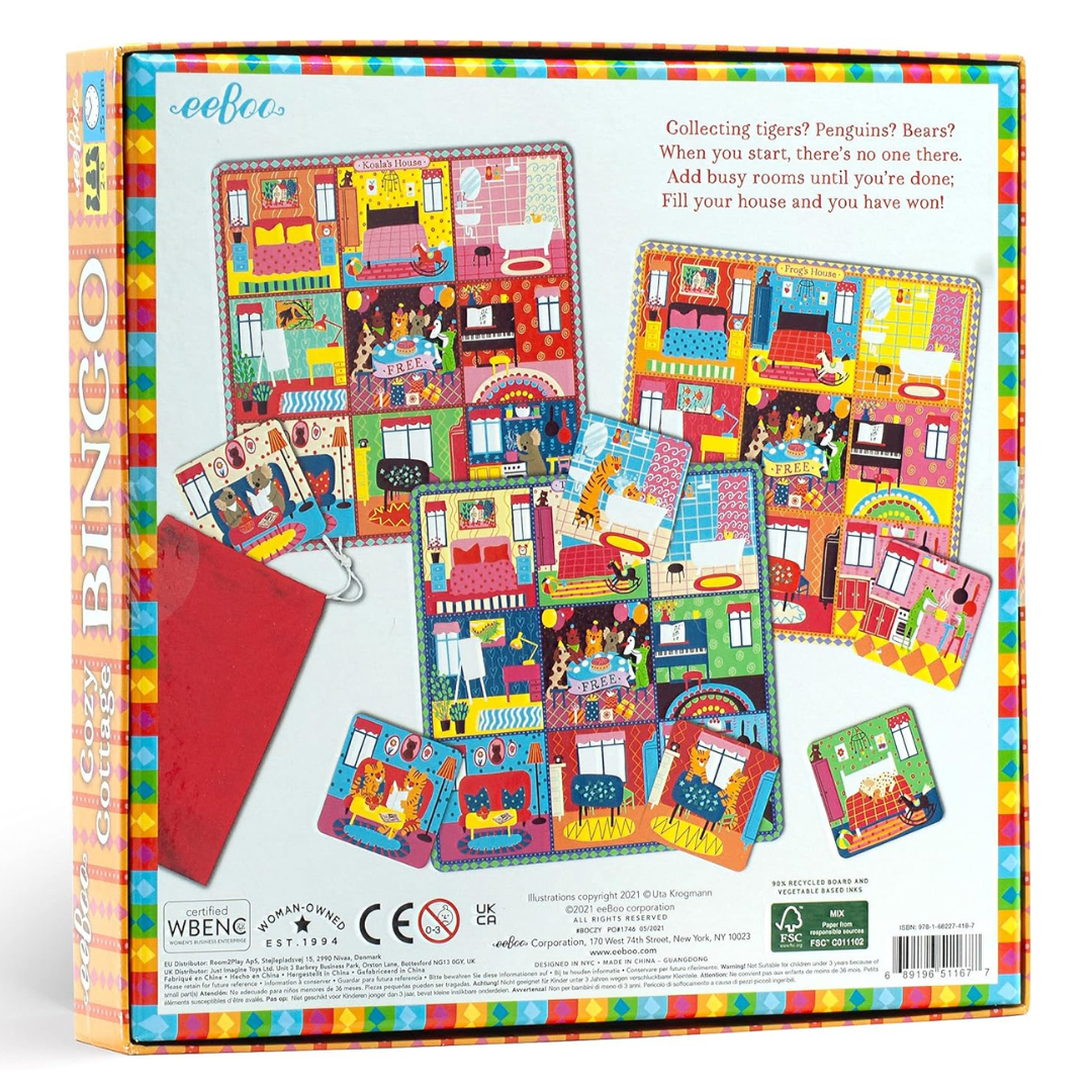 Bingo Cabaña Acogedora - Eeboo1