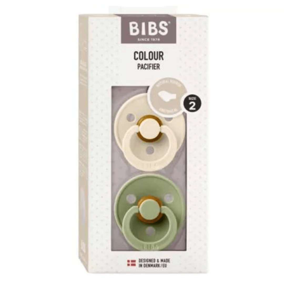 Chupete Bibs Anatómico Talla 2 Ivory - Sage 3