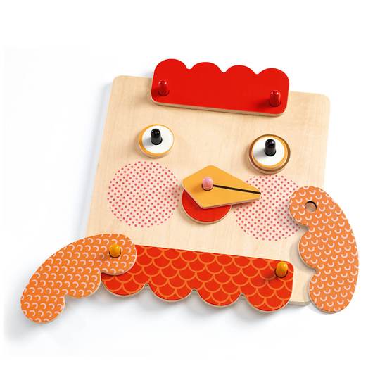 Juego de Madera Crea Tu Cara - Djeco2