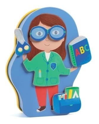 Caja Metálica Oficios - Djeco3