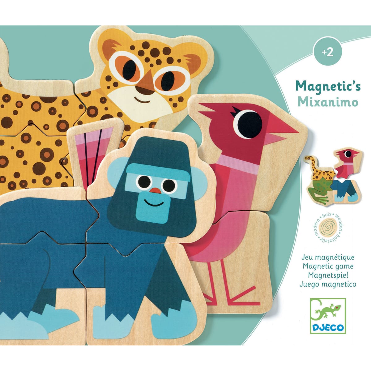 Set Magneto Mixánimo - Djeco 3 Set Magneto Mixánimo - Djeco 3