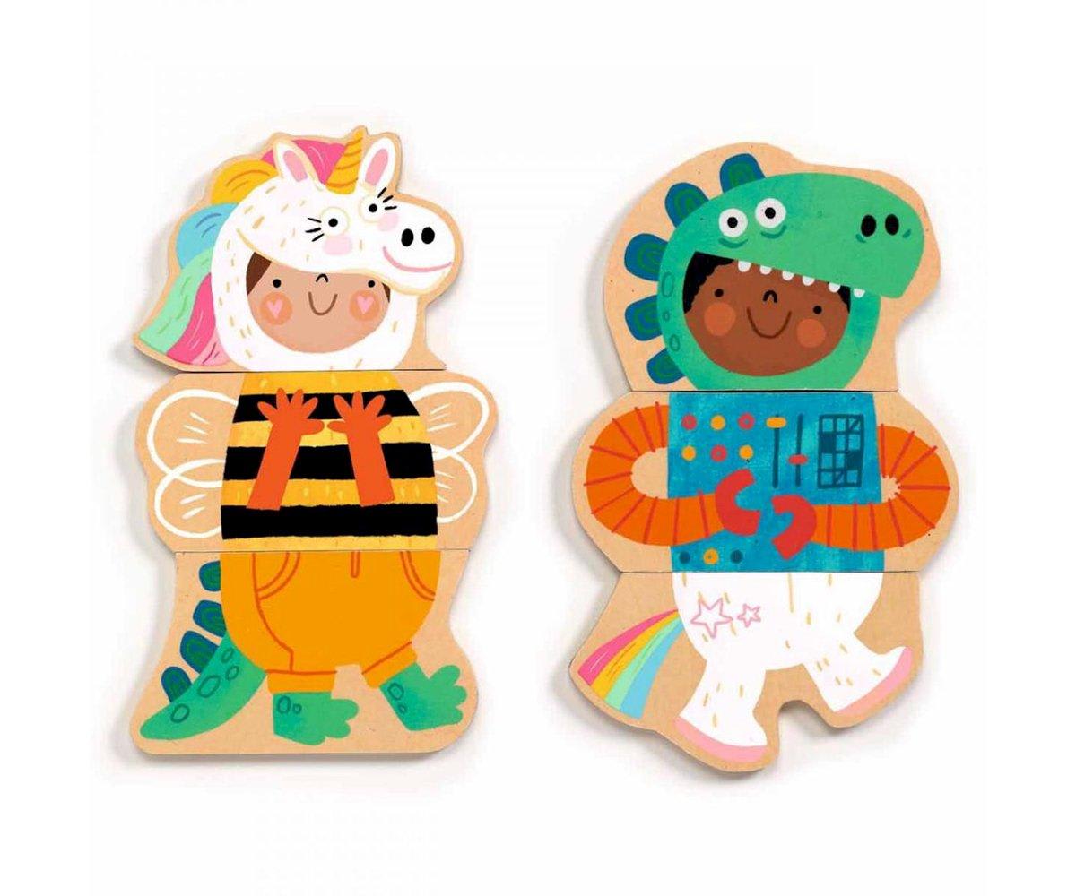 Puzzle Madera Magnético Fancyup - Djeco3