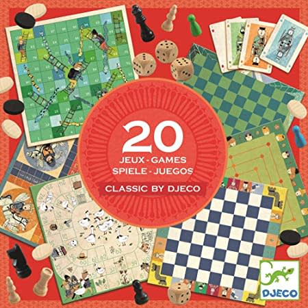 Juegos de Mesa 20 Juegos Clásicos - Djeco 2