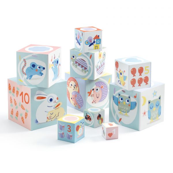 Cubos Apilables Baby Bloki - Djeco2