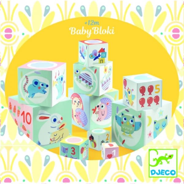 Cubos Apilables Baby Bloki - Djeco1