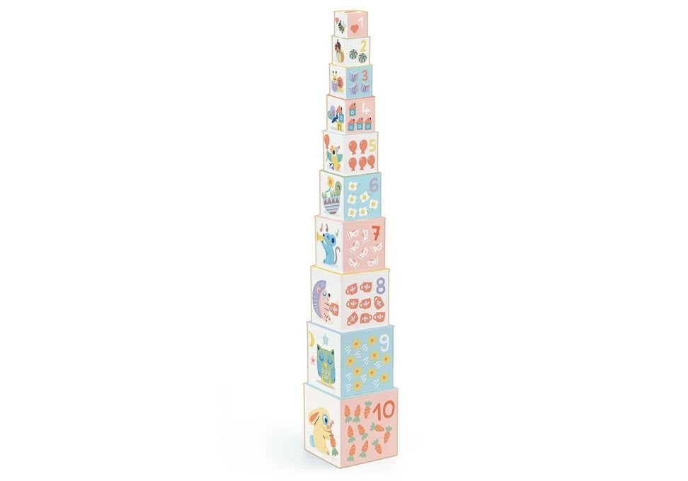 Cubos Apilables Baby Bloki - Djeco3