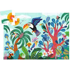 Puzzle Silueta Coco El Tucán 24 Piezas - Djeco2