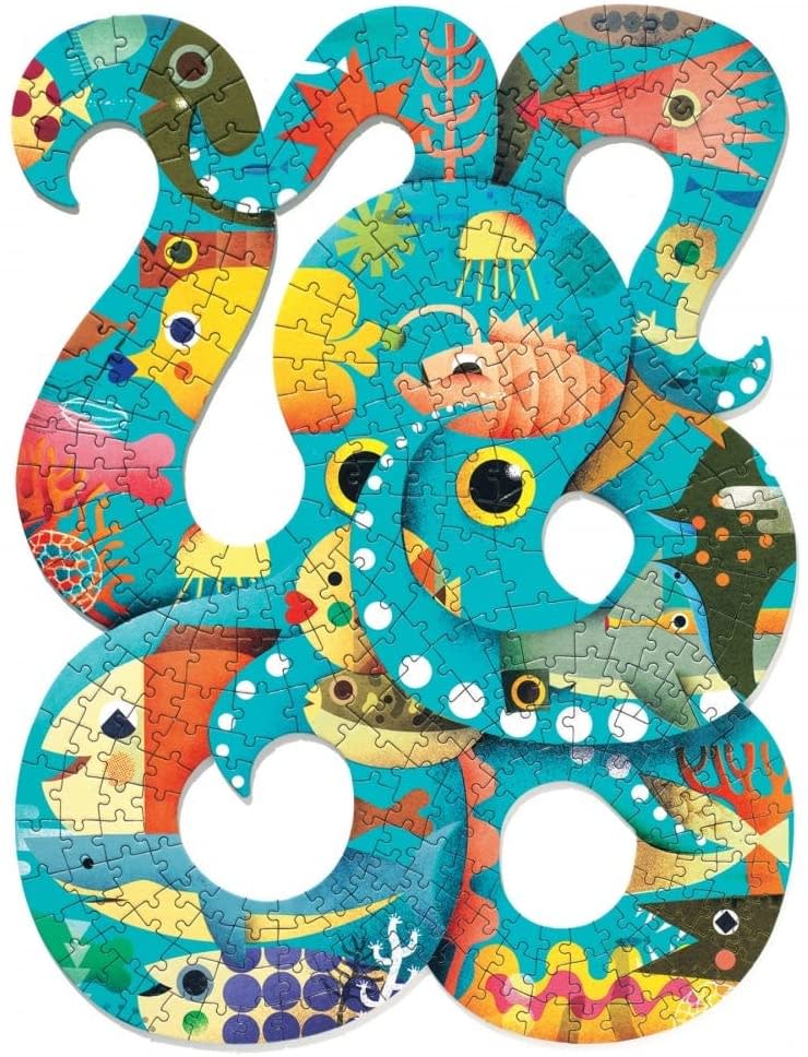 Puzzle Art Octopus 350 Piezas - Djeco1