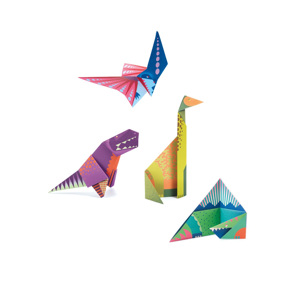 Origami Dinosaurio - Djeco3