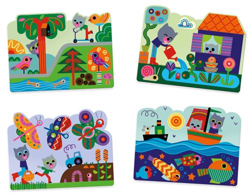 Dibujos Mágicos Jardín - Djeco1