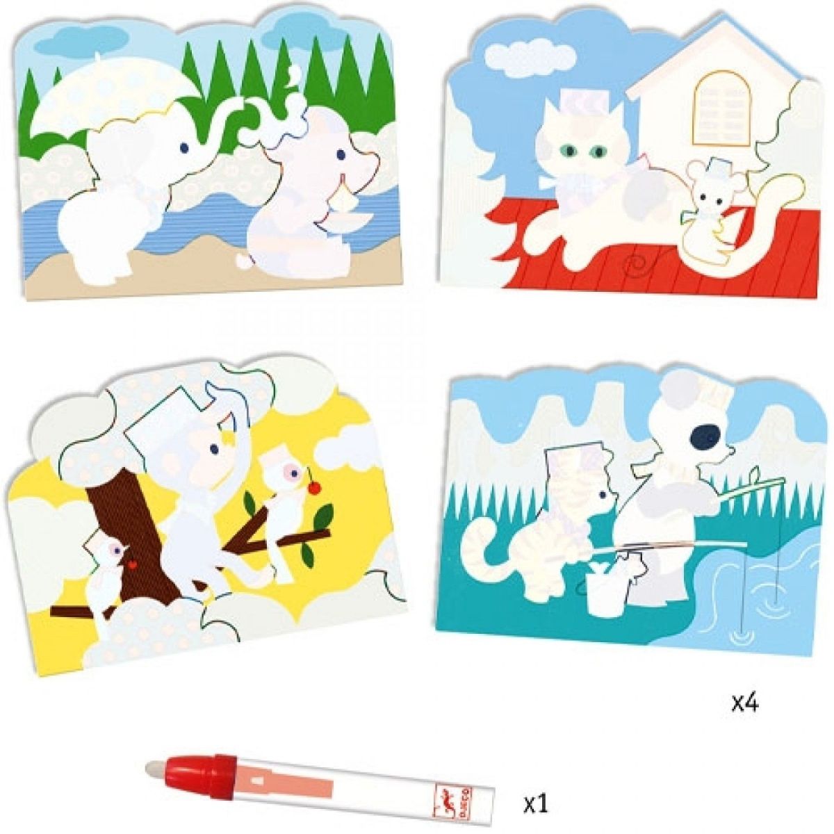 Dibujos Mágicos Animales - Djeco1