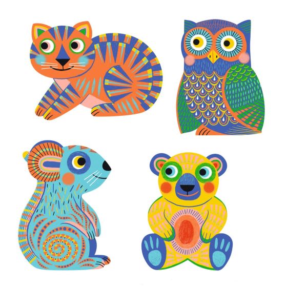 Dibujos Mágicos Animales Salvajes - Djeco3