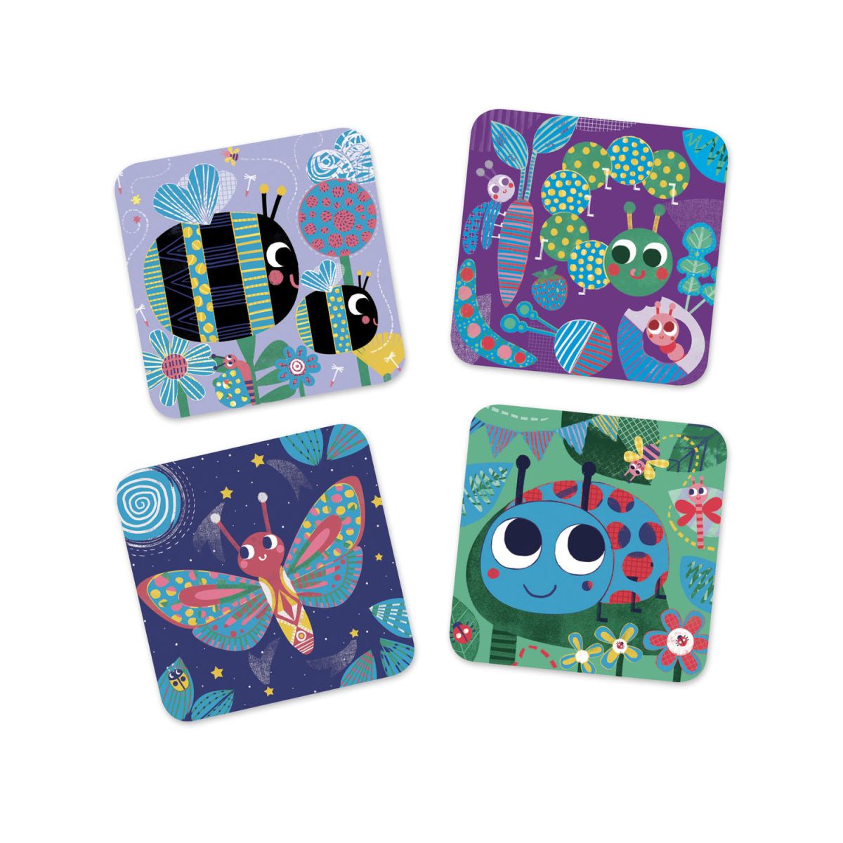 Láminas para Raspar Abeja - Djeco1