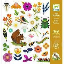 Stickers Jardín - Djeco 1