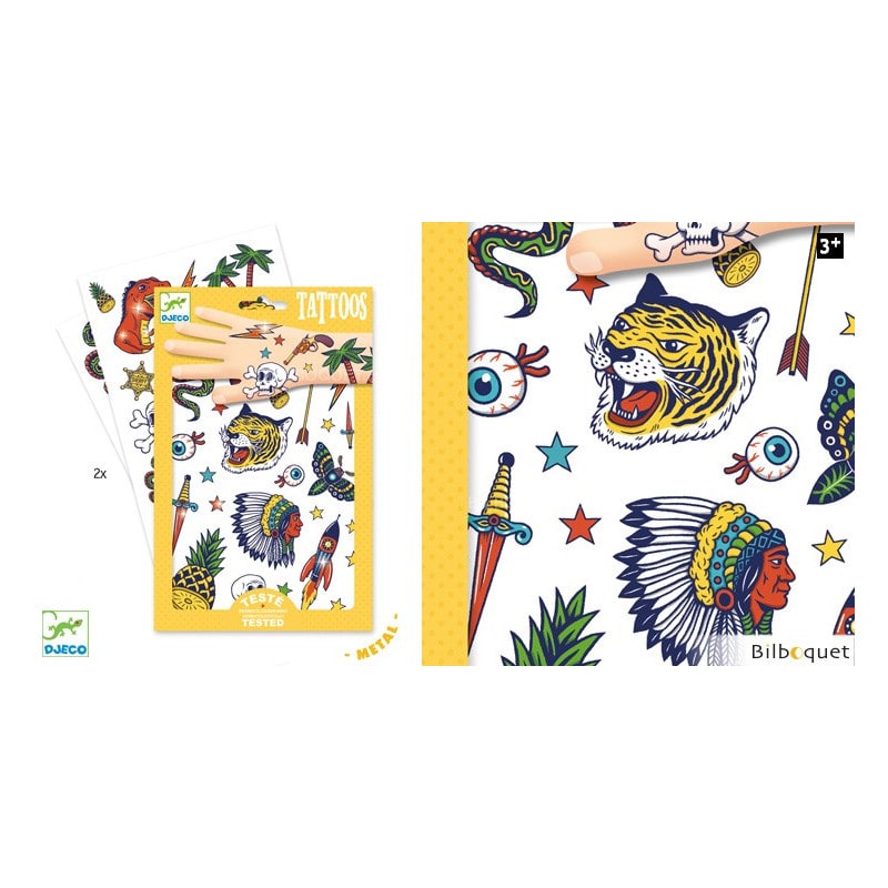 Tatuaje Bang Bang - Djeco 1 Tatuaje Bang Bang - Djeco 1