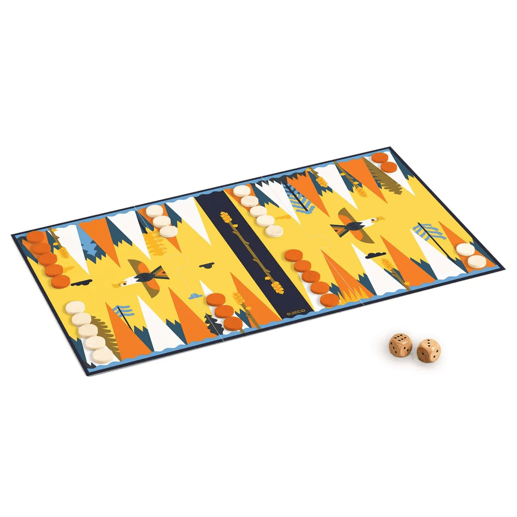 Juego de Mesa Backgammon - Djeco2