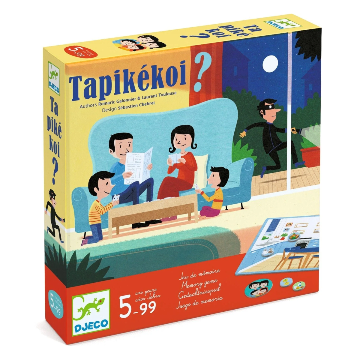 Juego de Mesa Tapikékoi - Djeco 1