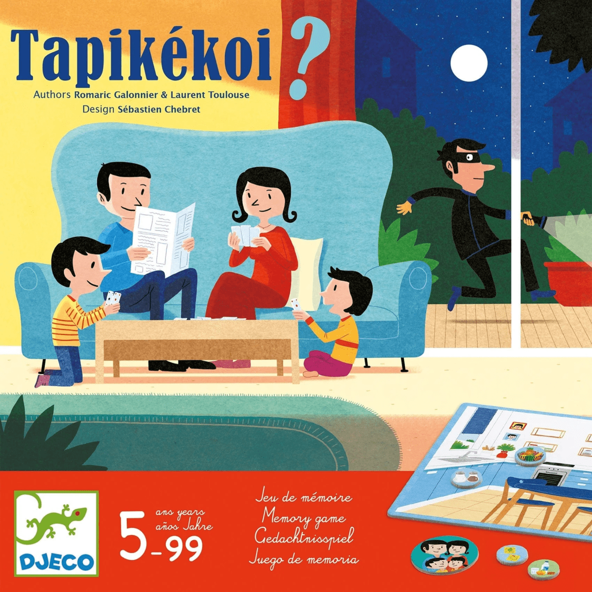 Juego de Mesa Tapikékoi - Djeco2