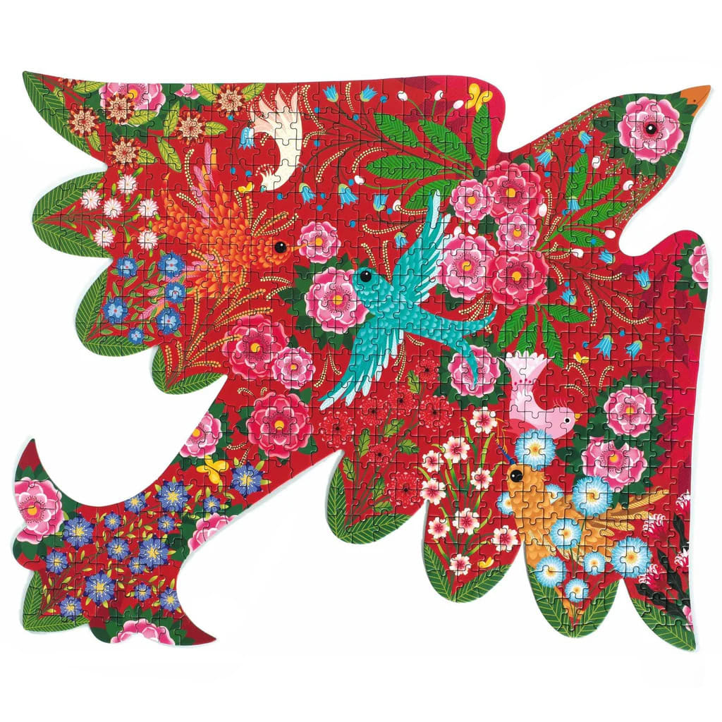 Puzzle Art Pájaro 500 piezas - Djeco2