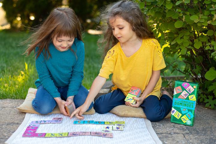 Juego Dominó Gigante Dinosaurio - Eeboo5
