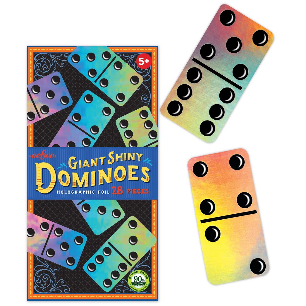 Juego Dominó Brillante Gigante - Eeboo 1
