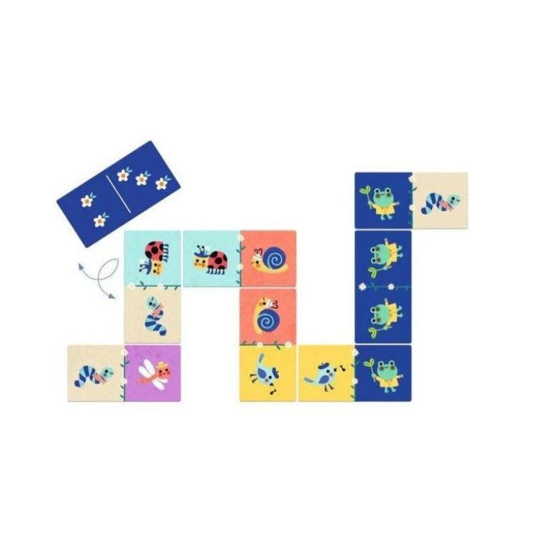 Dominó Pequeños Animales 28 Piezas - Djeco3