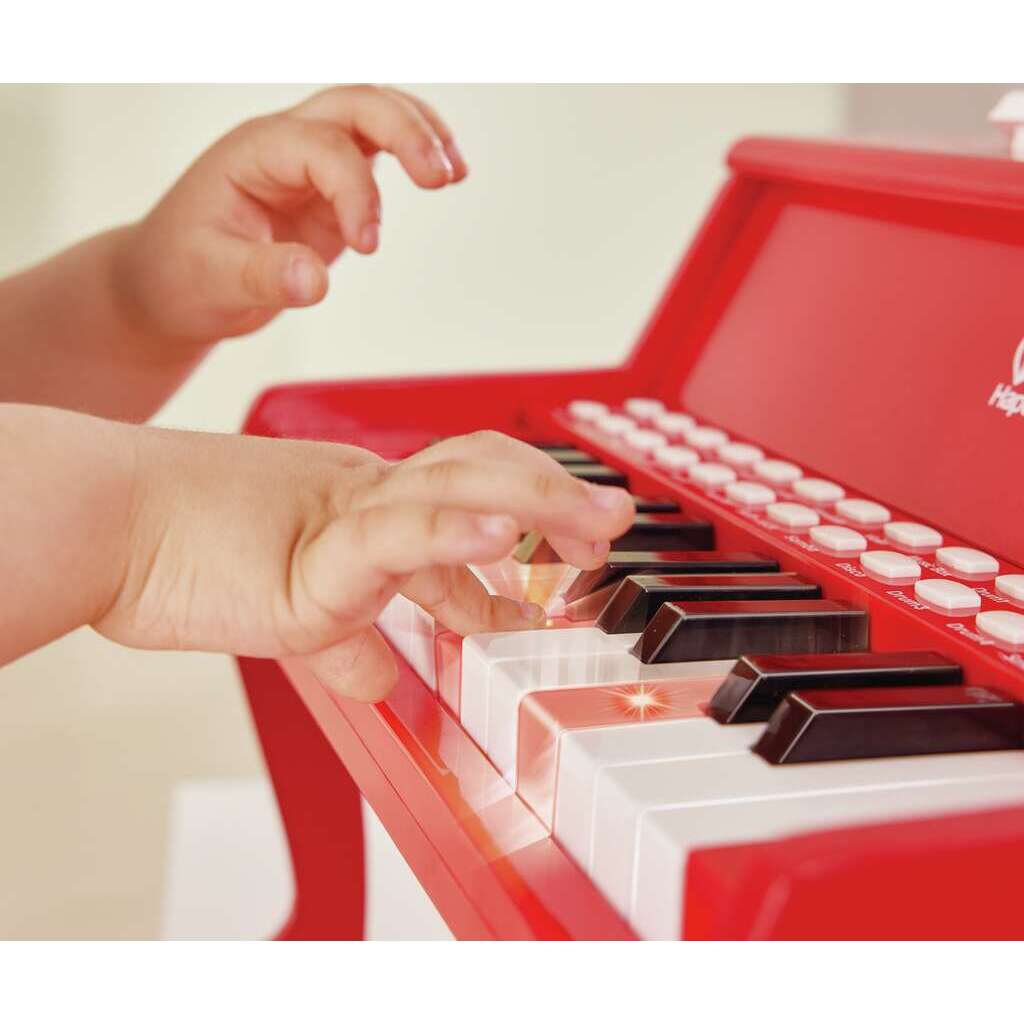 Piano rojo learn with lights - Hape2