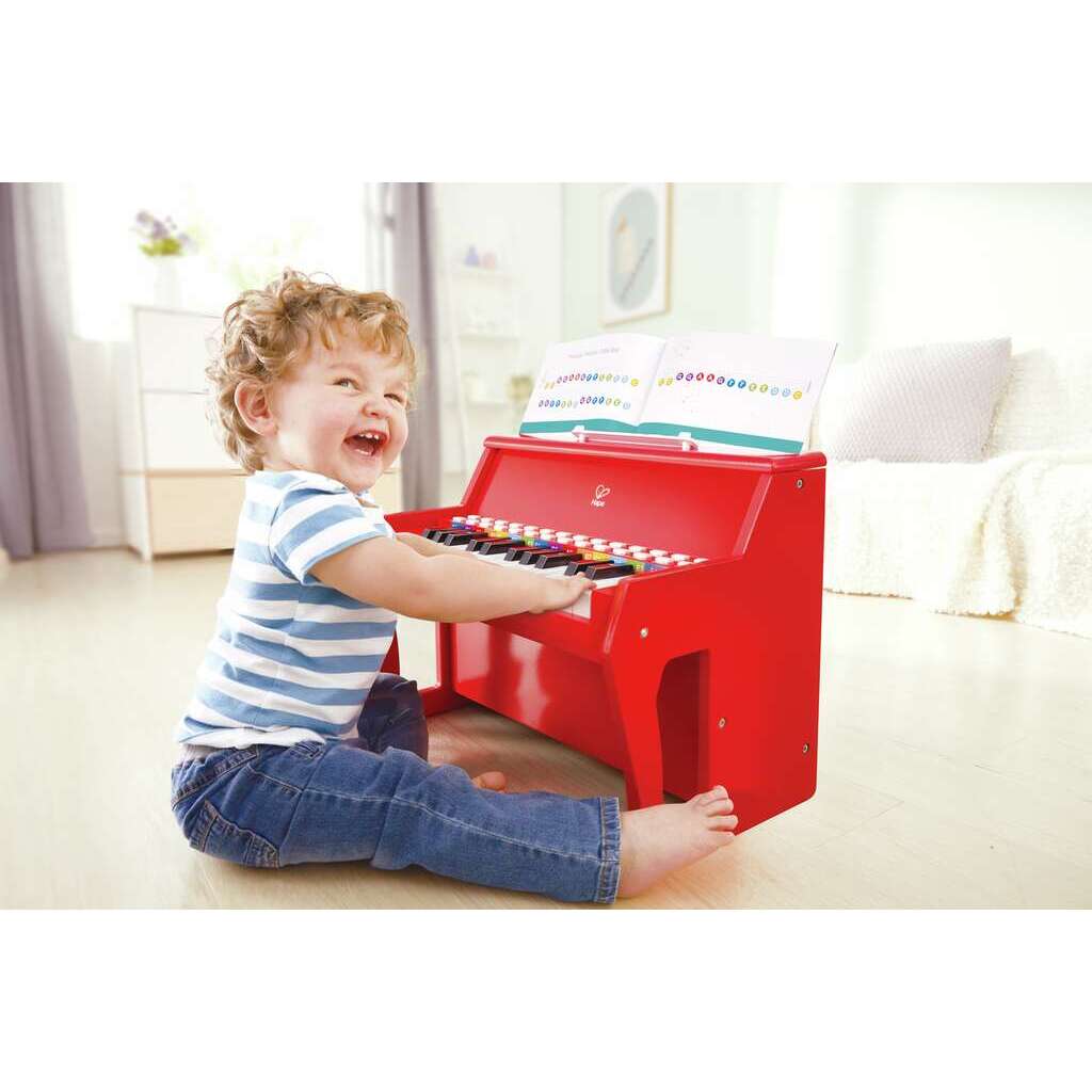 Piano rojo learn with lights - Hape5