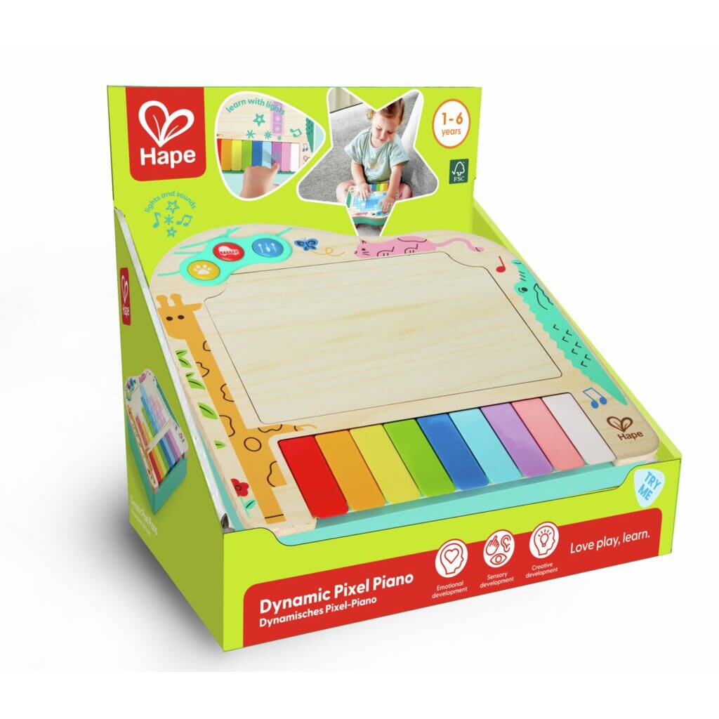 Piano de Píxeles Dinámico - Hape3