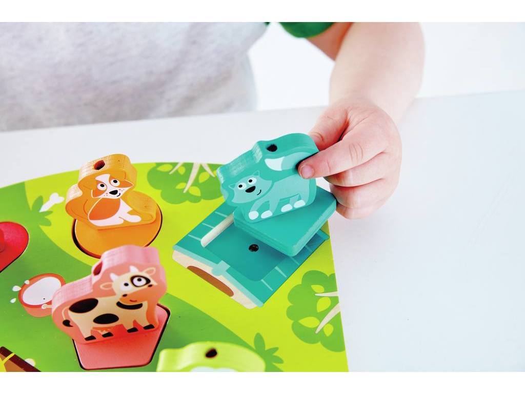 Juguete de Encaje con Sonido La Granja - Hape3
