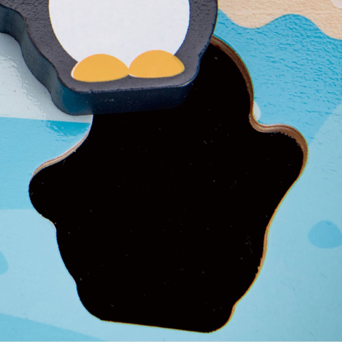 Juguete de Encaje Texturas Animales Polares - Hape4