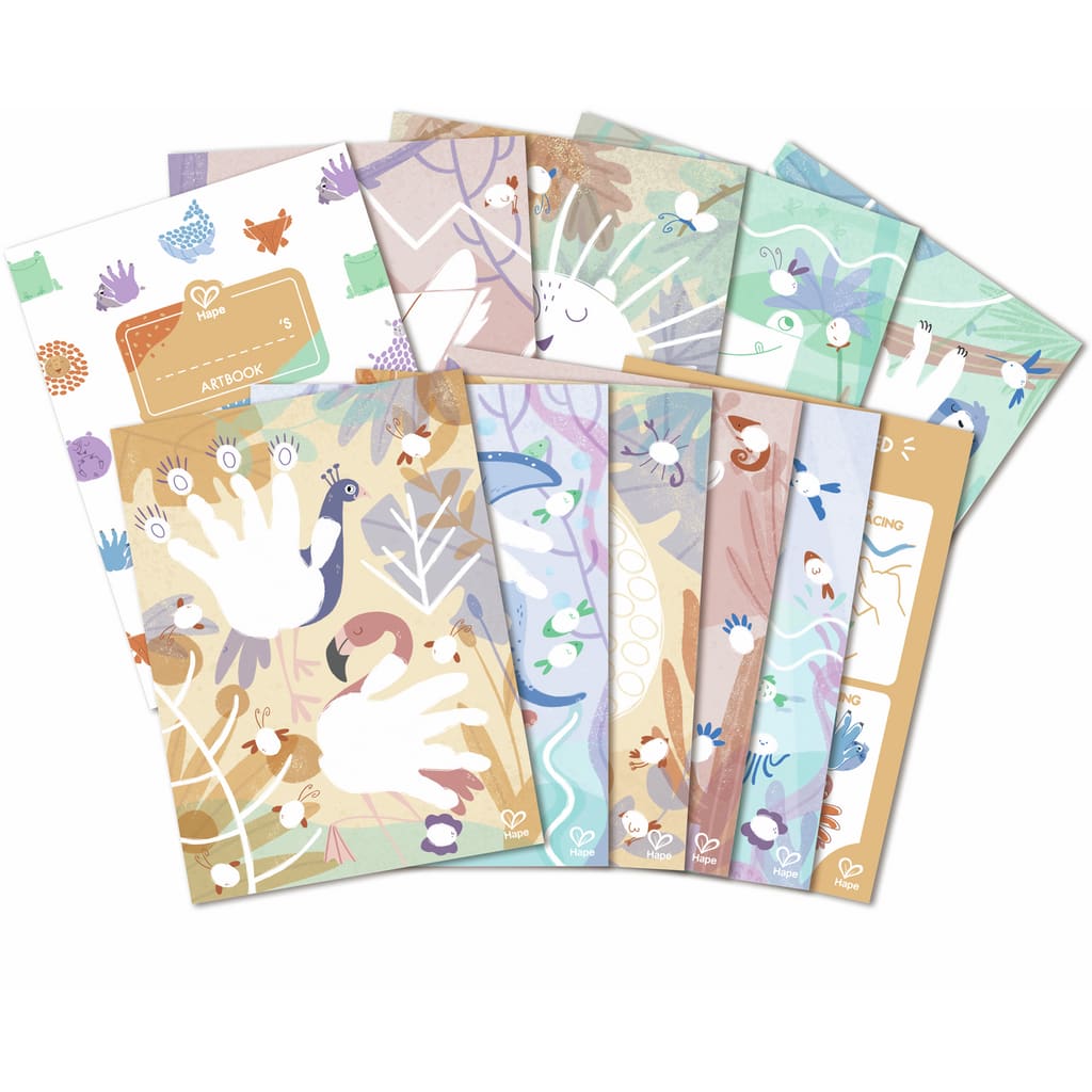 Set para pintar Pintura de Dedos - Hape6