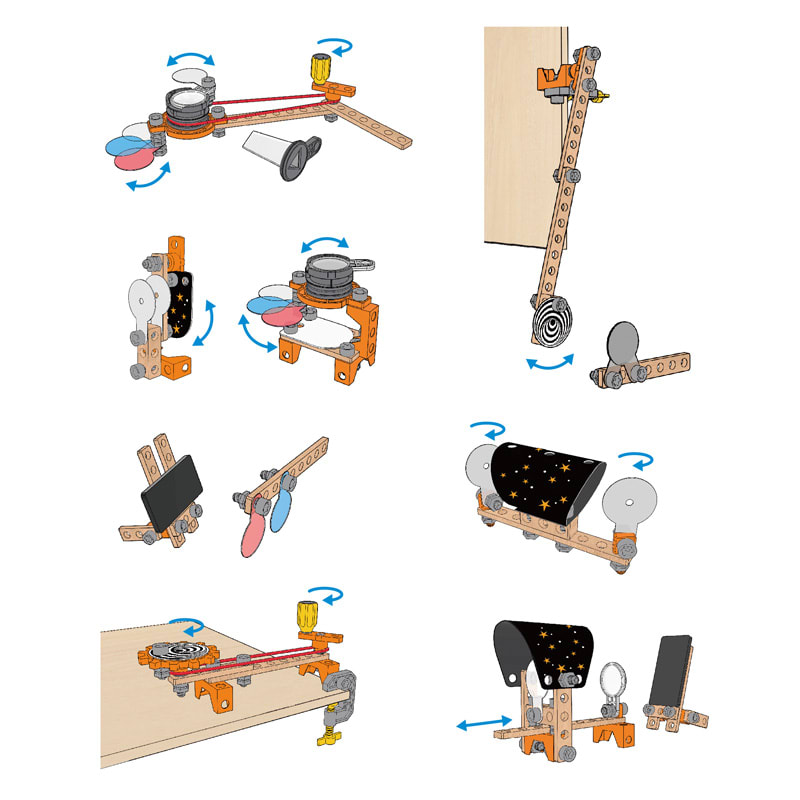 Kit de Experimentos Ciencias Ópticas - Hape4