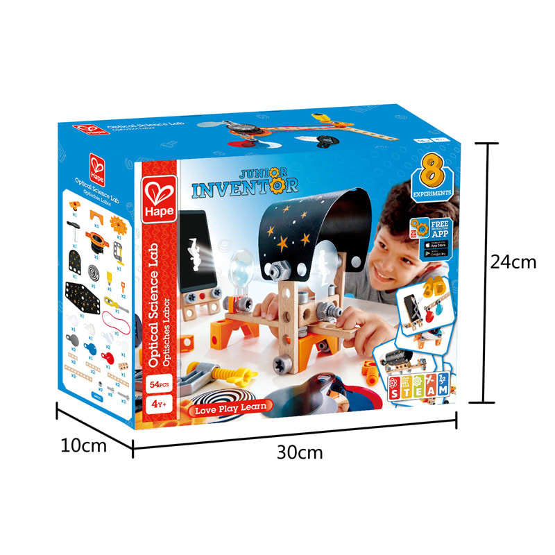 Kit de Experimentos Ciencias Ópticas - Hape 6