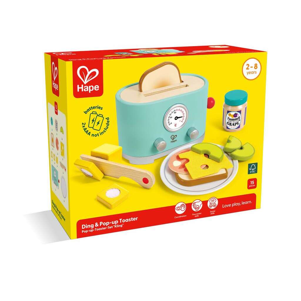 Tostadora Ding & Pop-up - Hape2