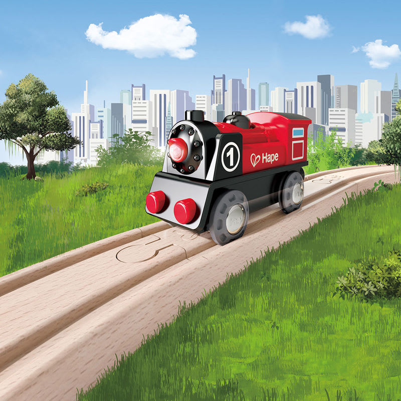 Tren Locomotora a Pilas - Hape3