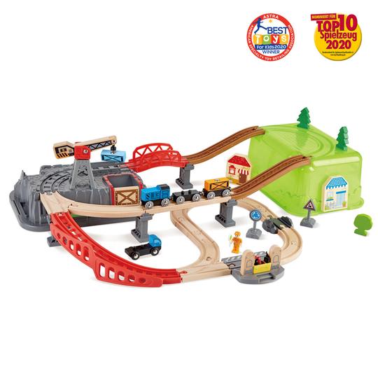 Pista de Tren Bloques de construcción - Hape1