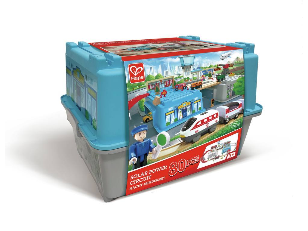 Pista de Tren en Caja metrópolis - Hape 3