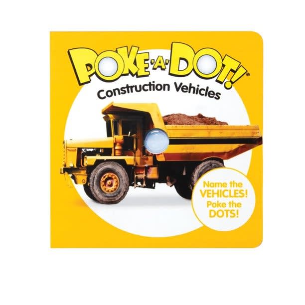 Libro Poke a Dot vehiculos de  construccion- Melissa and Doug 1