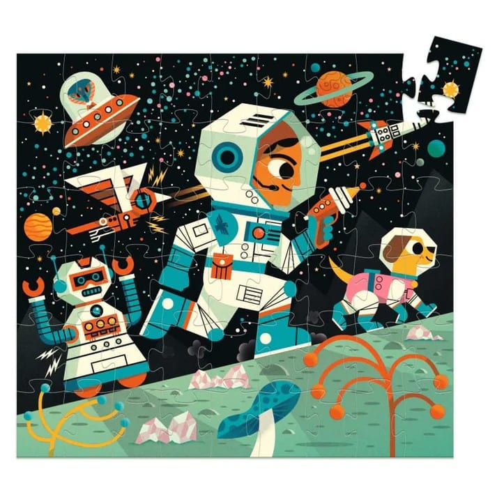 Puzzle Silueta Estación Espacial 54 Piezas - Djeco2