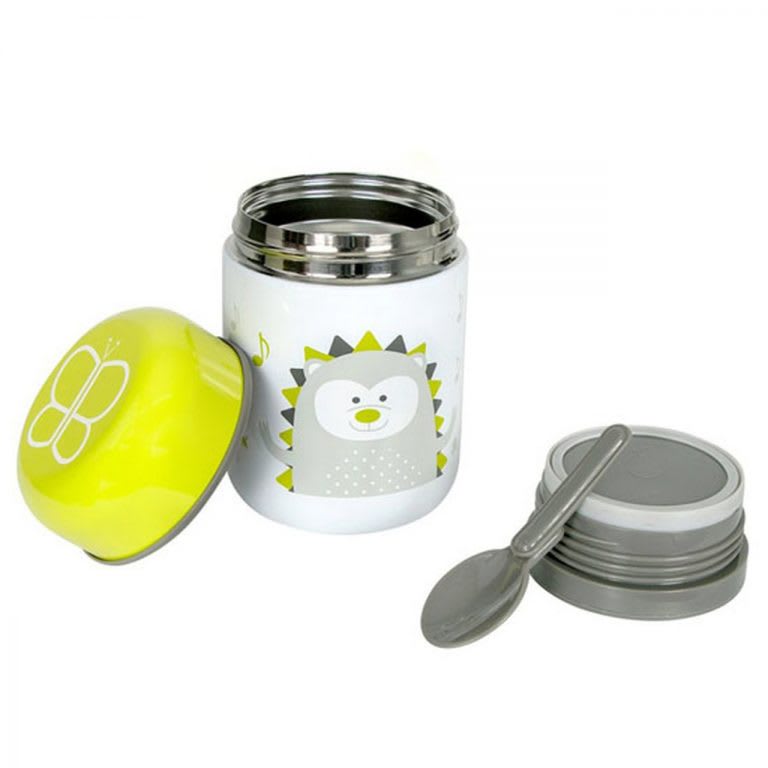 Termo de Comida con Cuchara Foöd Lima - Bblüv1 Termo de Comida con Cuchara Foöd Lima - Bblüv1