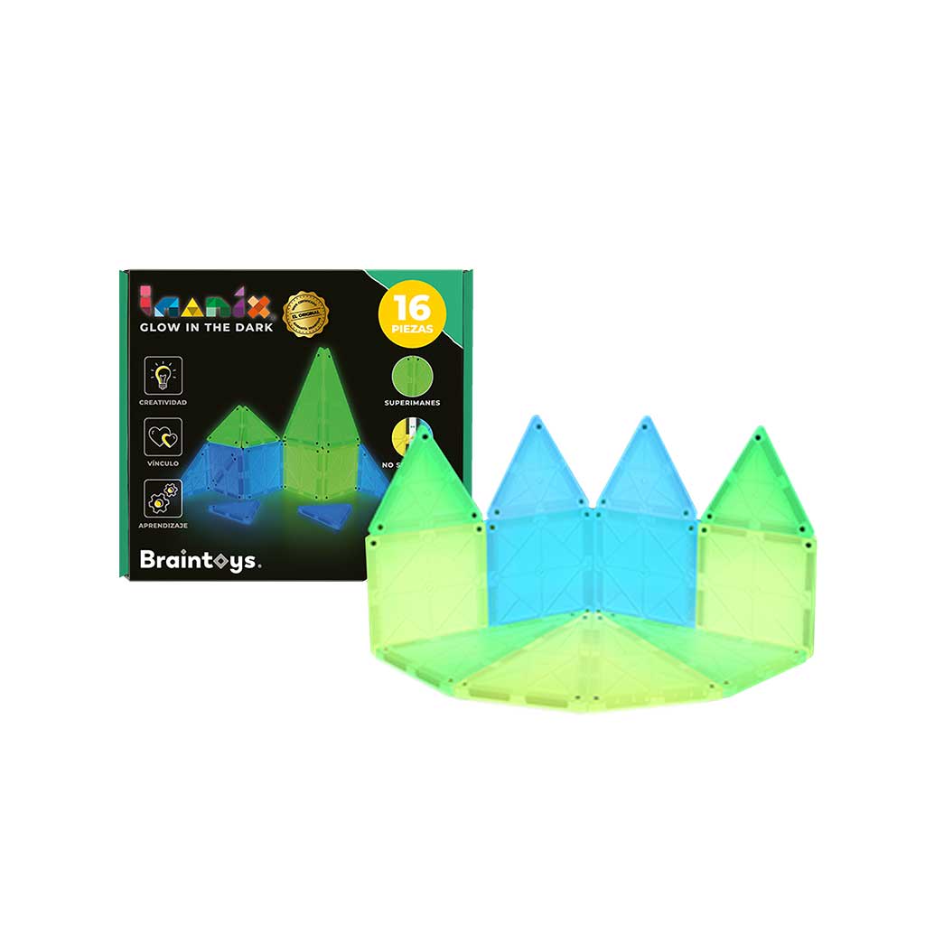 Imanix Glow in The Dark 16 - Braintoys 3 Imanix Glow in The Dark 16 - Braintoys 3