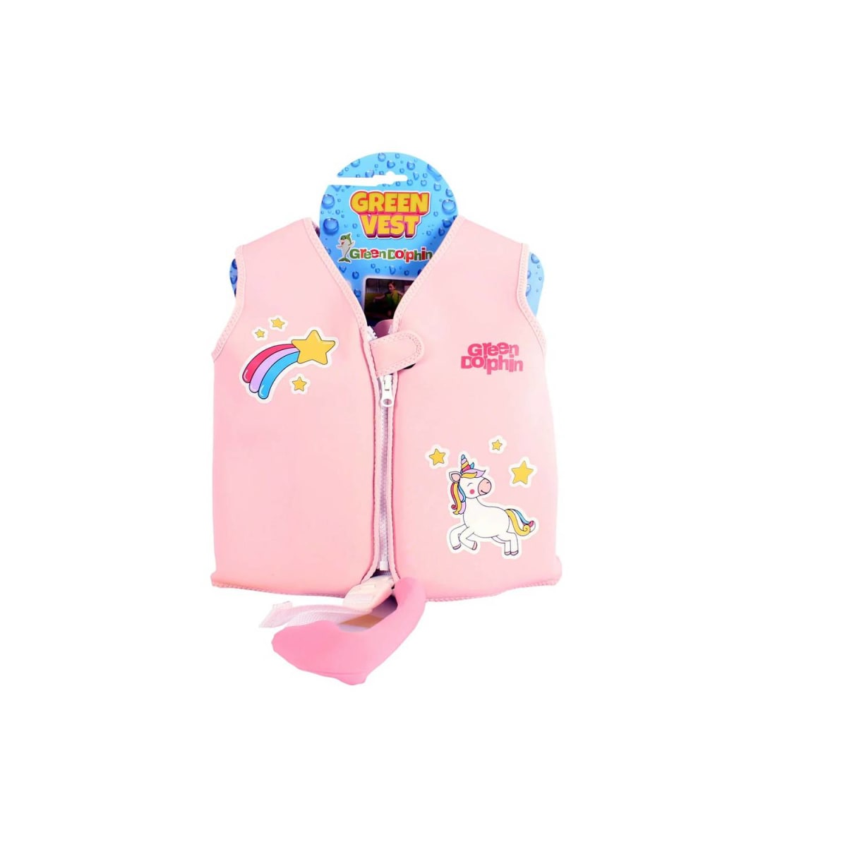 Chaleco Flotador Infantil Unicornio Palorosa - Green Dolphin3