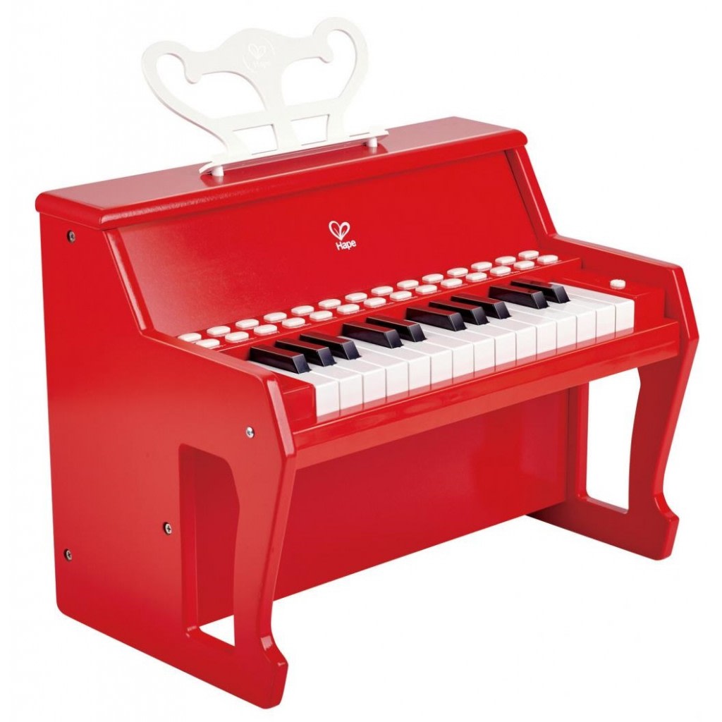 Piano rojo learn with lights - Hape6